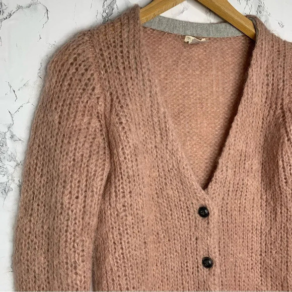 J. Crew Mohair Cardigan Sweater - Picture 4 of 8